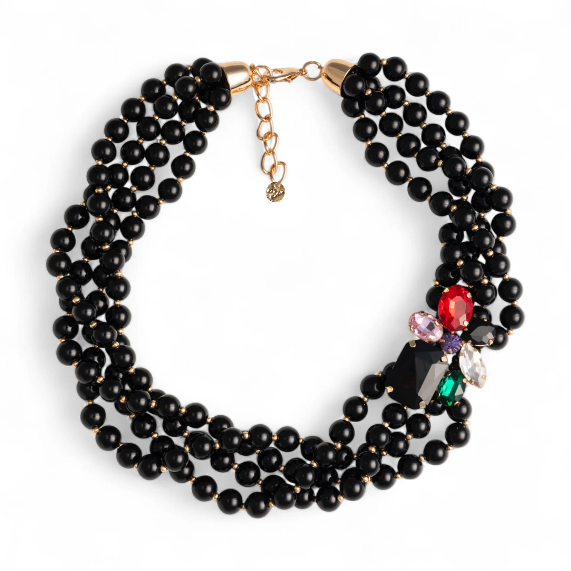 Collana Girocollo Multifilo